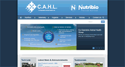 Desktop Screenshot of cahl.ie